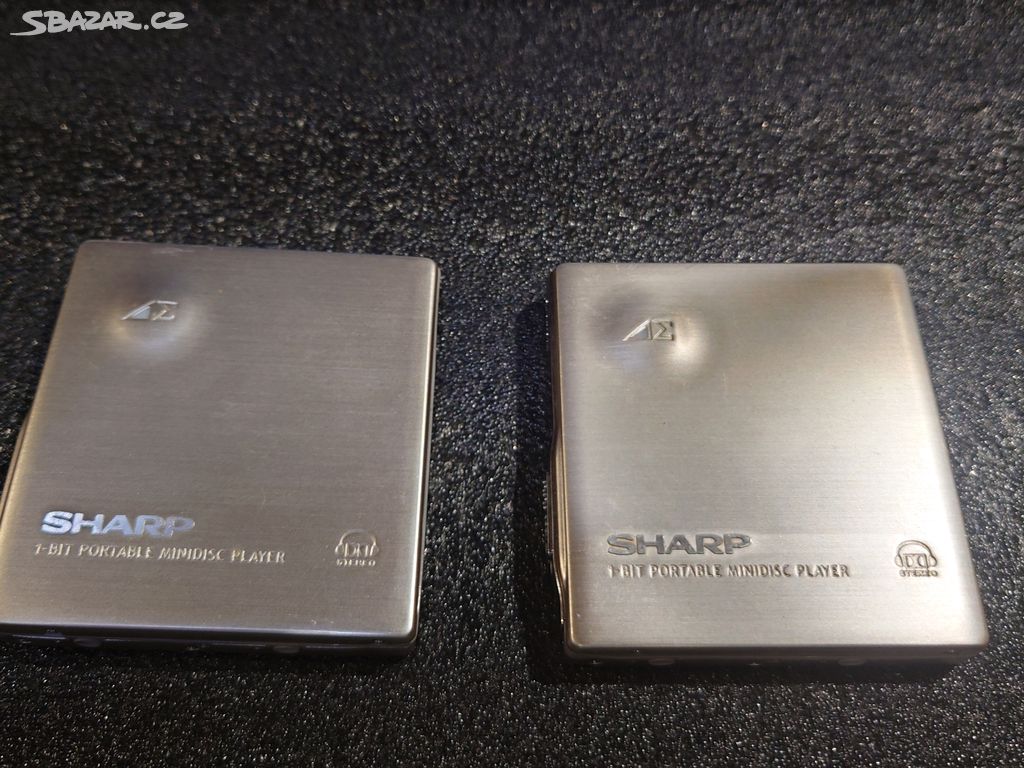 2x Minidisc Sharp MD-DS9 (-N silver)