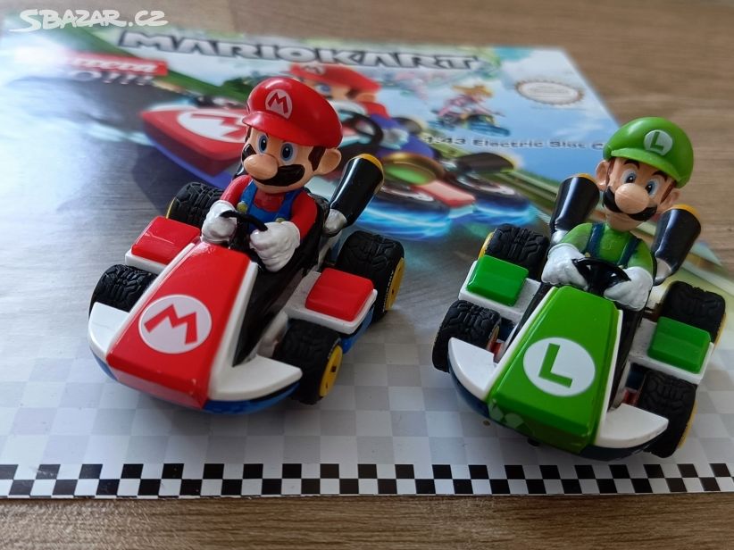 Auta na autodráhu Carrera GO- Mario & Luigi - 1:43