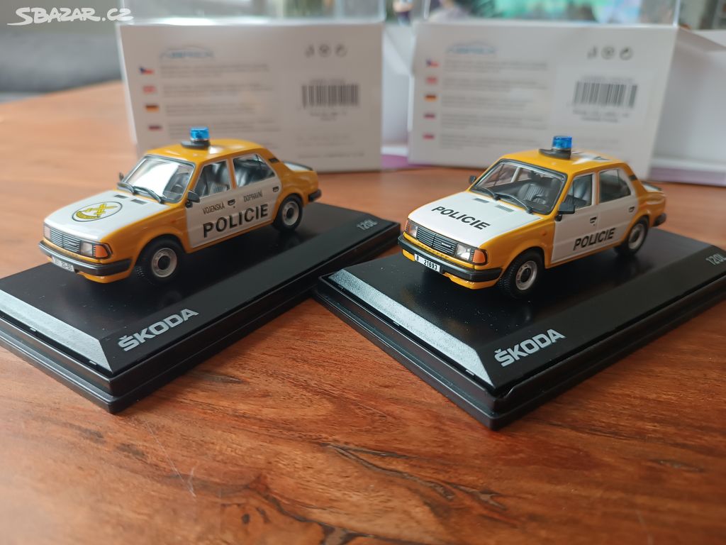 Abrex 1:43 Škoda 120L (M) 1984 Policie