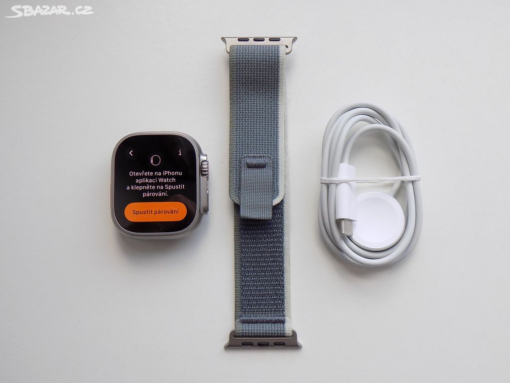 APPLE Watch Ultra + Cellular - ZÁRUKA - TOP STAV