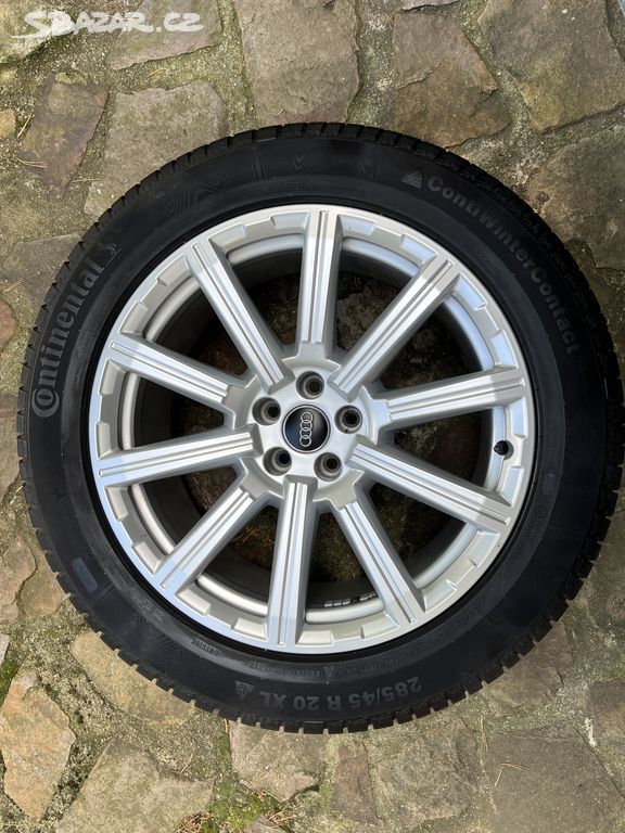 Al sada zimních kol Audi Q7, jako nové, 285/45 R20