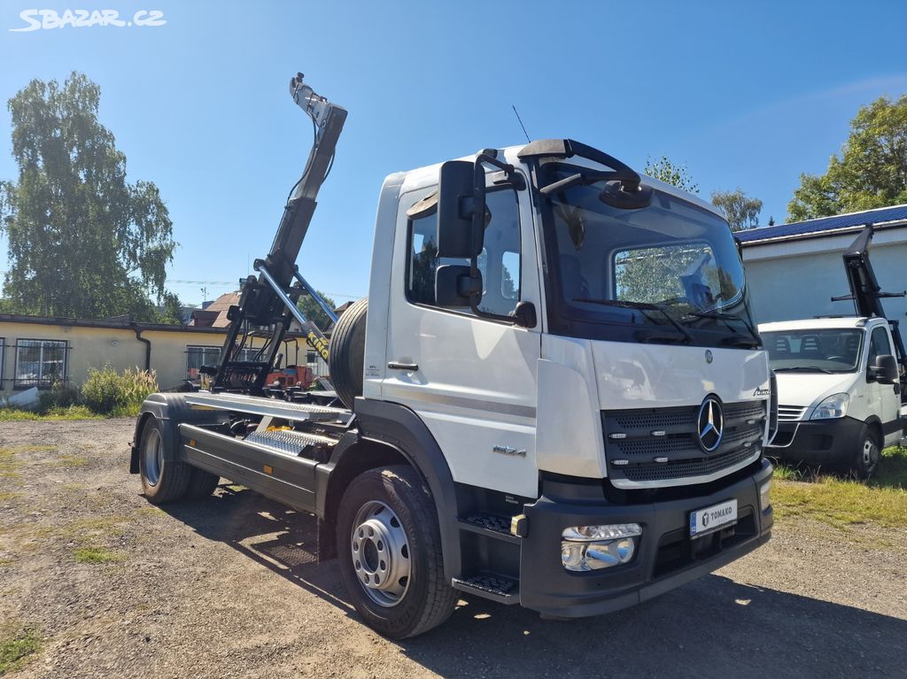 MERCEDES ATEGO 1624 HÁKOVÝ NOSIČ, NAST. VÝŠKA HÁKU