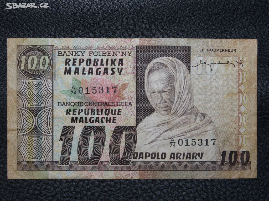 Madagaskar 100 Francs - 20 Ariary