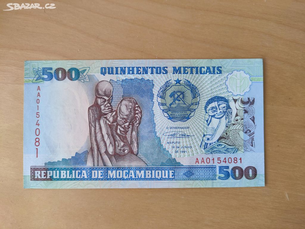 Mozambik - 500 meticais