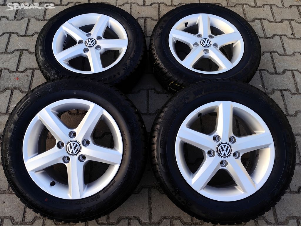 Alu kola originál Volkswagen Golf VII 5x112 R15