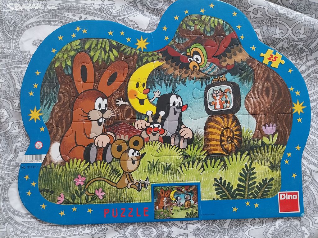 Puzzle Krtek