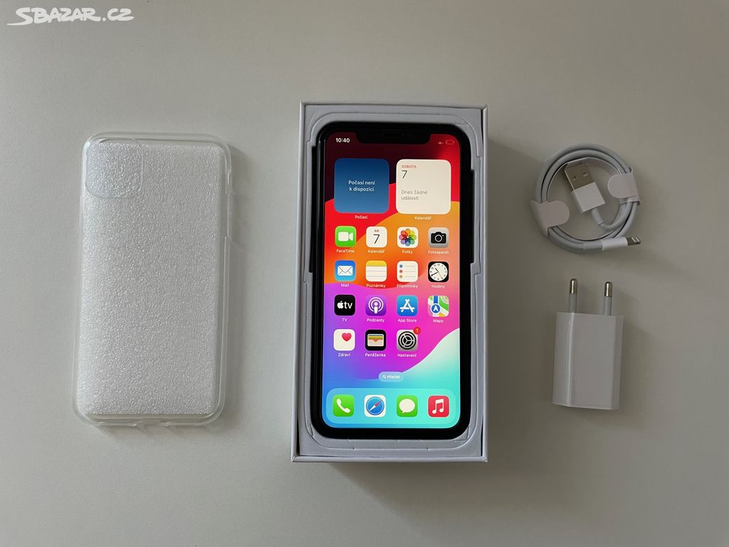 iPhone XR 128GB Black - Záruka - Faktura-jako nový