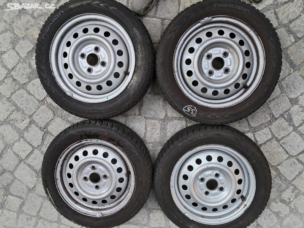 disky SUZUKI ALTO WAGON 4x100 + 155/65 R14 ZIMNI