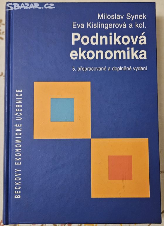 Podniková ekonomika - 5. přepracované vydání