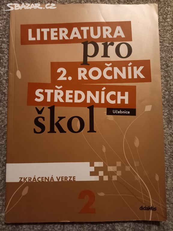 Učebnice leteratury pro 2.ročník středních škol