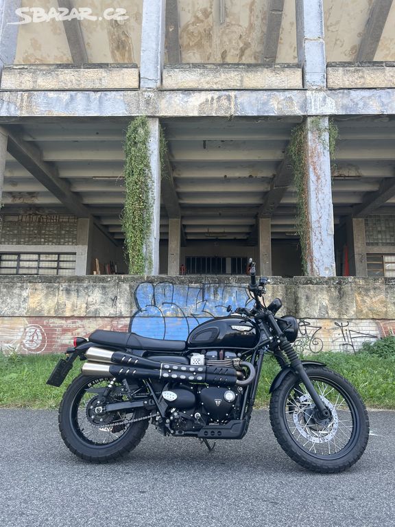 Moto Triumph Scrambler 900