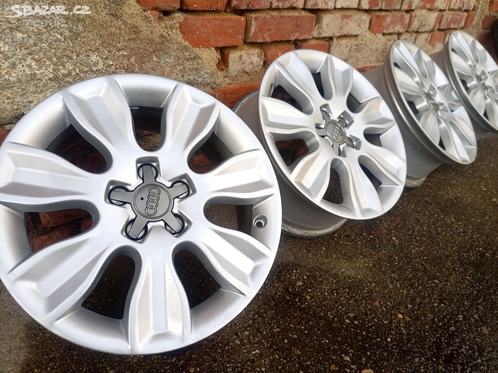 Alu disky Audi 16" 5x100 sada 35