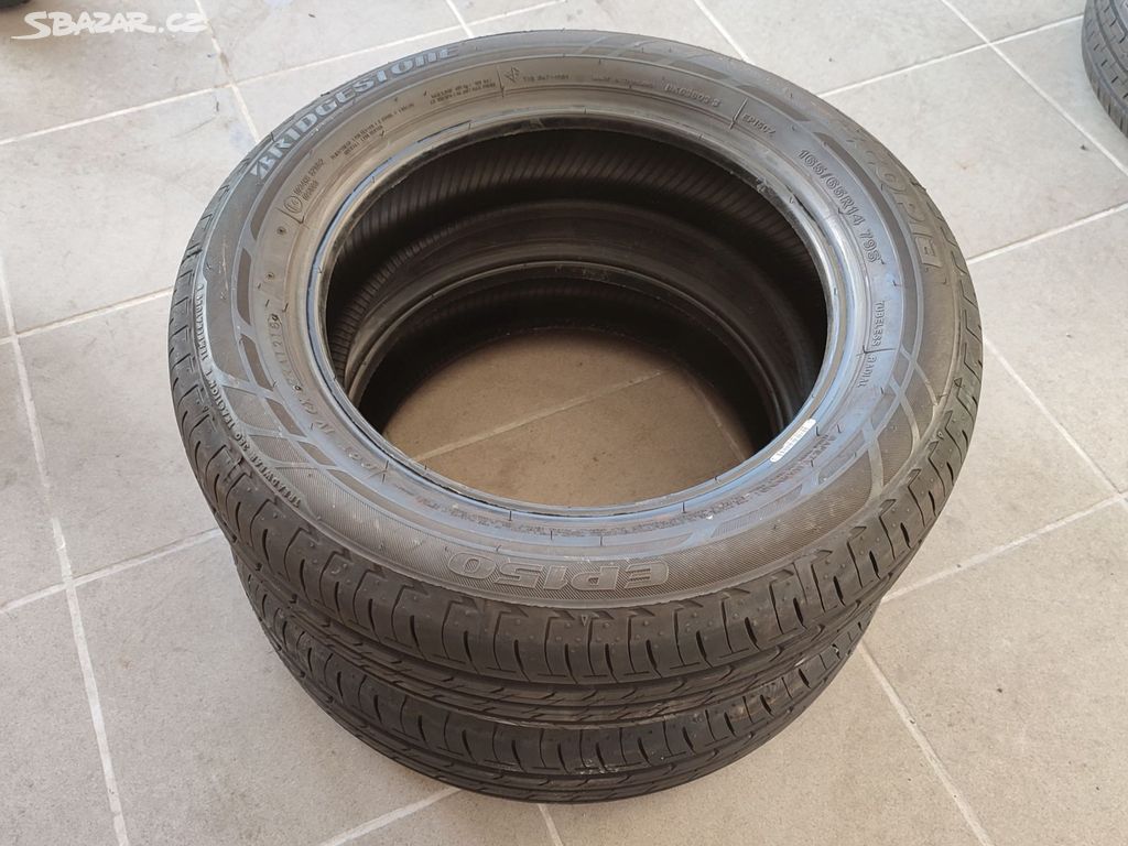 Nové letní pneu Bridgestone 165/65/14