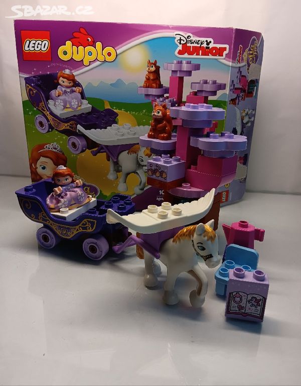 Lego duplo 10822 Sofie a kouzelný kočár vč krabic