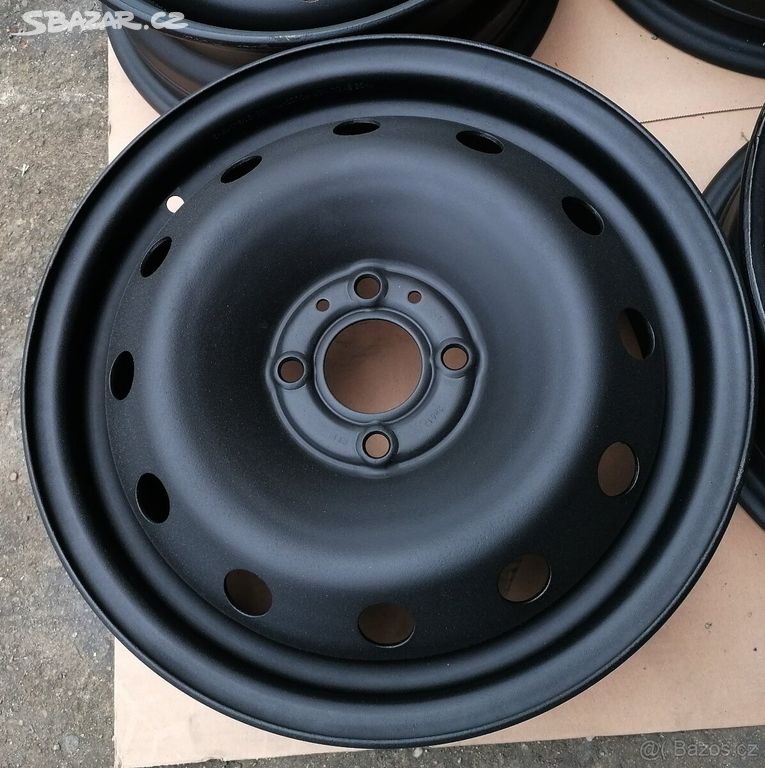 Plechové disky 15" 4X100 ETET45 Nissan Renault