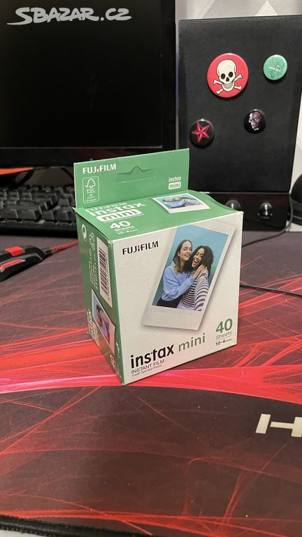 Fujifilm Instax mini film 40 fotek NABÍDNĚTE CENU