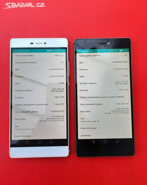 HUAWEI P8 LITE (GRA-L09) dual SIM