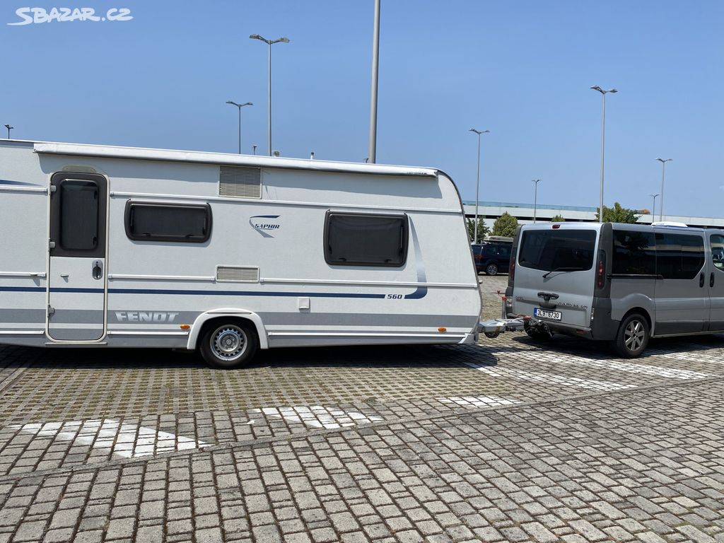 Prodám karavan Fendt 560 TKM, palandy Mover, klima