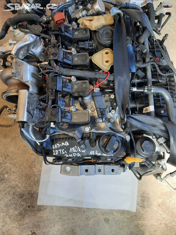 Motor 2.0 TSI typ DNPA výkon 180 kw naj.15tis.km