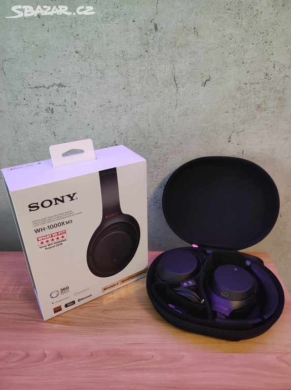 Sluchátka Sony WH-1000XM3