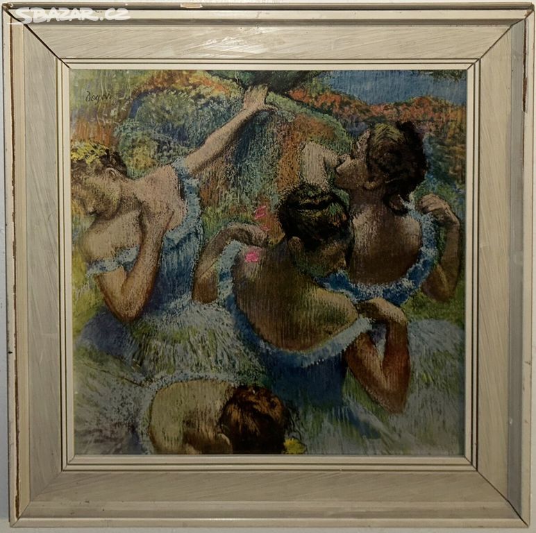 BLUE DANCERS - DEGAS EDGAR - REPRODUKCE