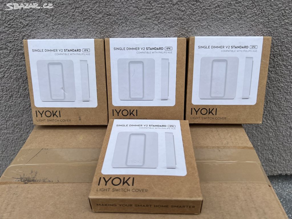 Prodám nové krytky YOKI Standard pro Philips Hue