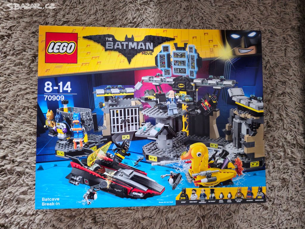 Lego 70909 batcave break.Nové nerozbalené