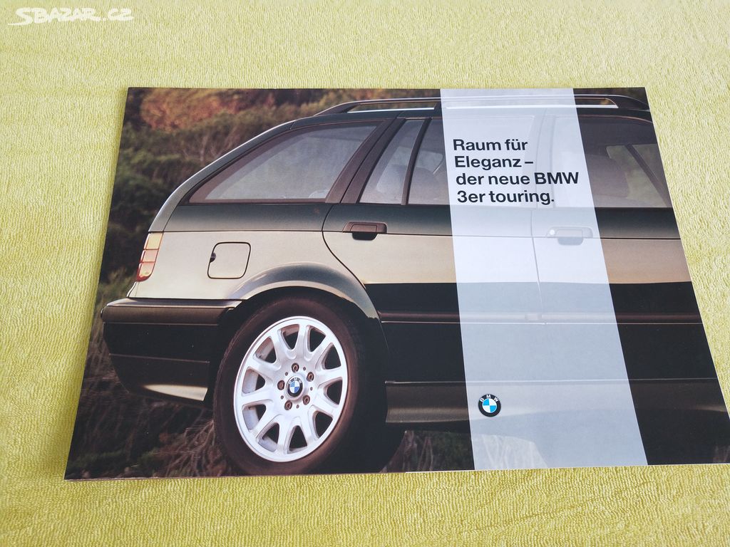 Prospekt BMW 3 E36 touring, 6 str. 1994, německy