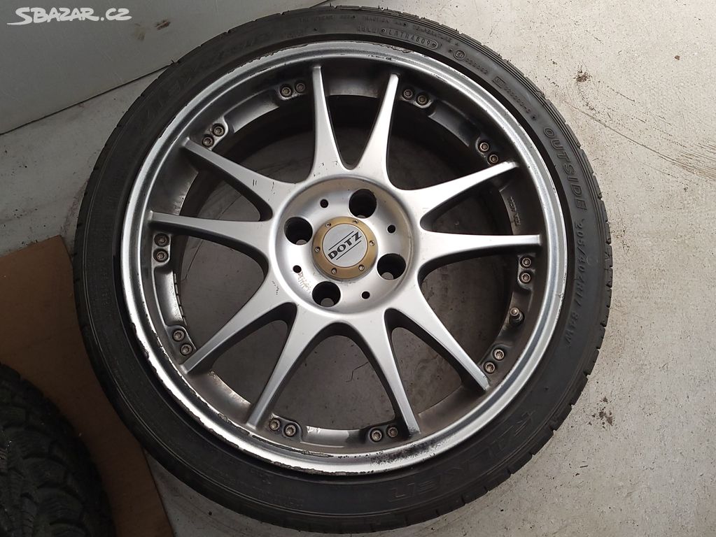 Letní ALU kola 17" 4x108 Peugeot 206,Citroen C3,C2