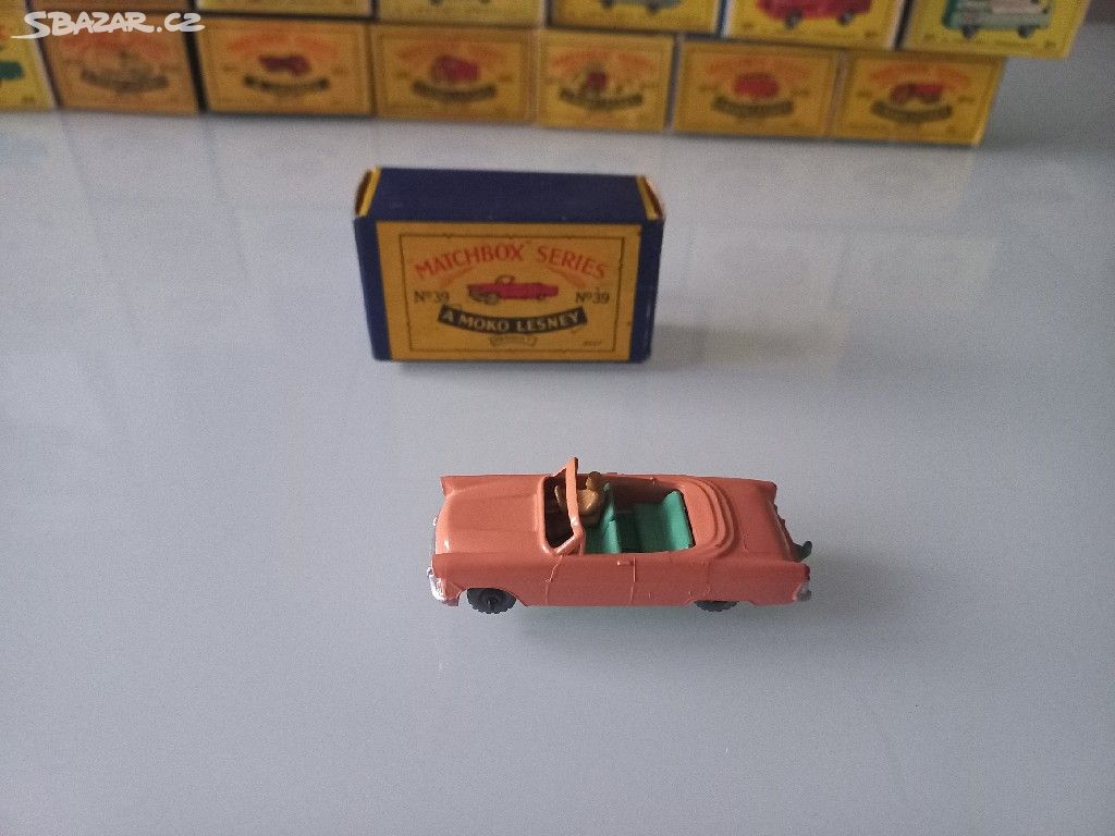 Matchbox rw no.39 Ford Zodiac Convertible