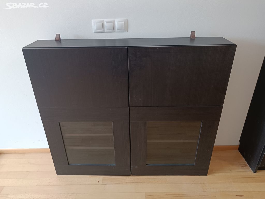 Závěsná skříňka knihovna Ikea Besta 120 x 102 x 22