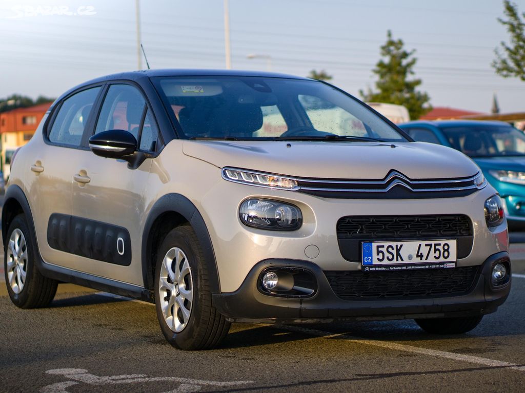 Citroen C3 1,2 PureTech, ČR, 1.majitel