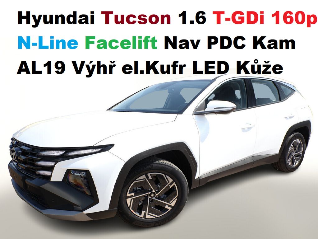 Tucson 1.6iN-Line 16oPS Facelift Nav LED PDC 8/24