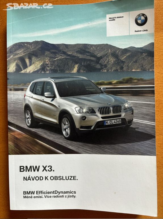 Návod k obsluze BMW X3 F25