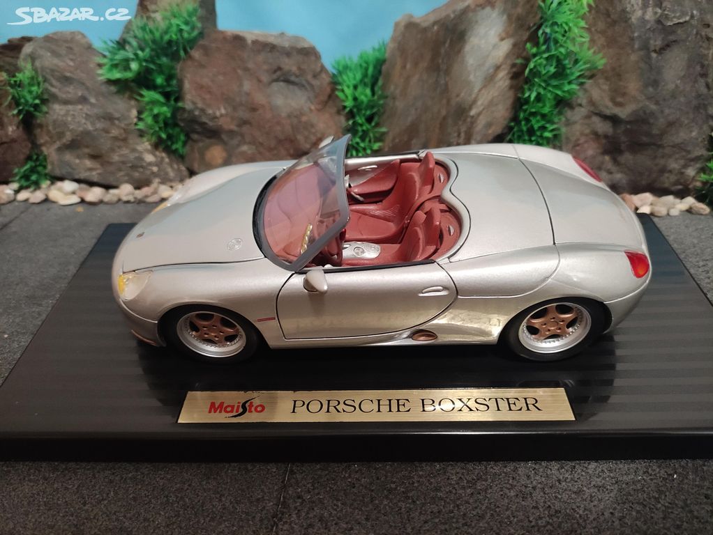 Prodám model 1:18 Porsche boxster