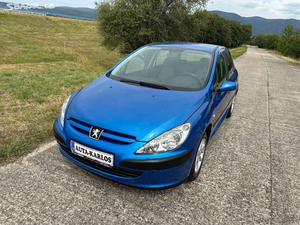 Peugeot 307 1,6i 80KW DIGI KLIMATIZACE,TOP STAV