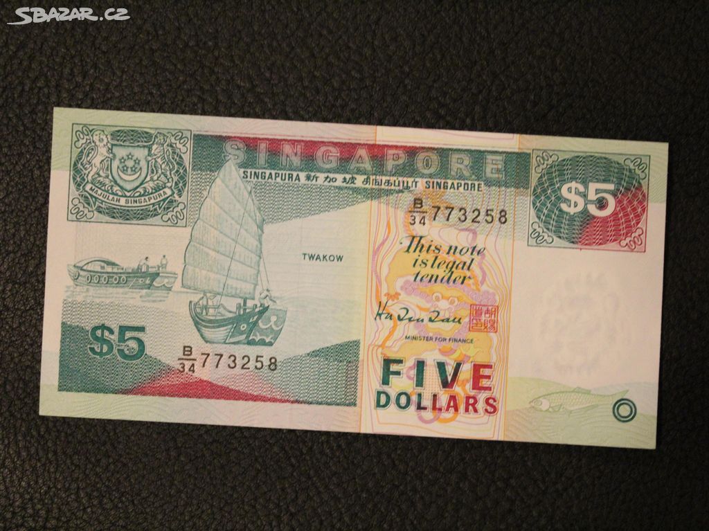 Singapur 5 Dollar