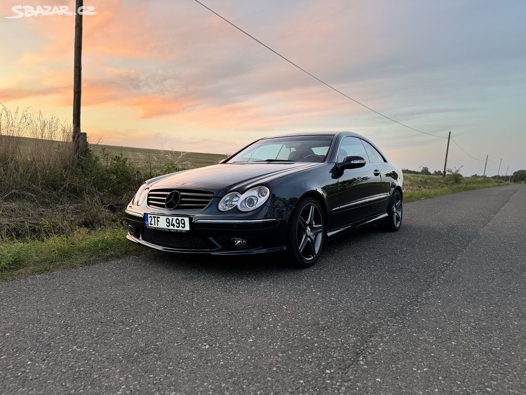 Mercedes CLK 55 AMG W209, r.v. 2005