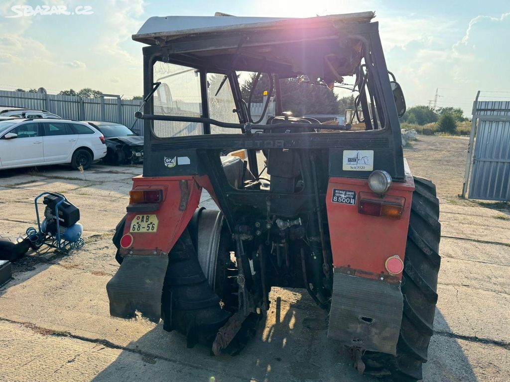 Zetor 7711 rv:1992 50kw havarovany motor start