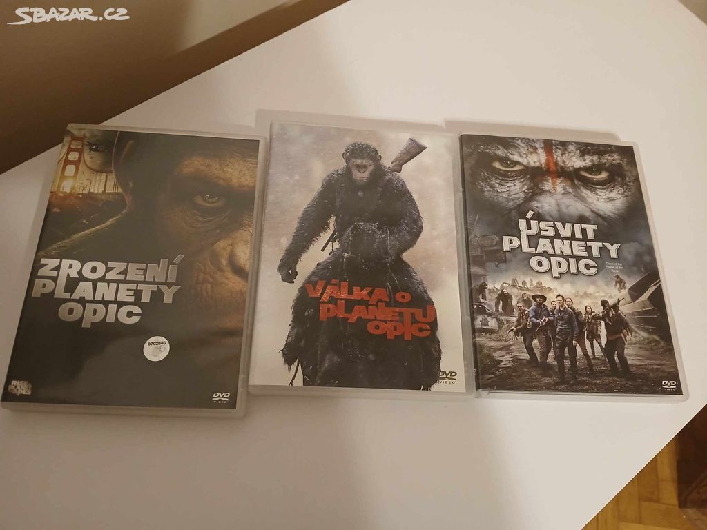 DVD 3ks Planeta opic (cena za vše)