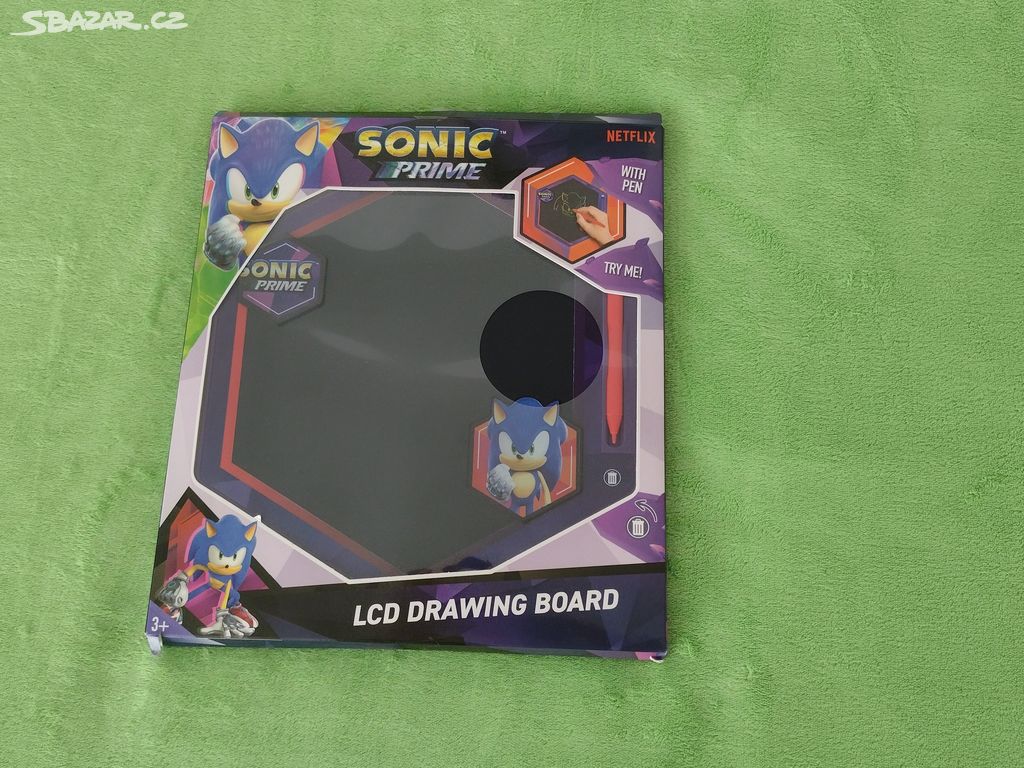 LCD kreslící tabulka - Ježek Sonic.