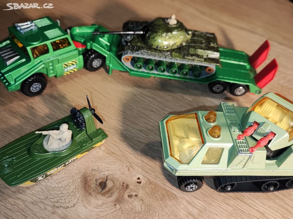 Prodám staré modely Matchbox Super a Battle Kings