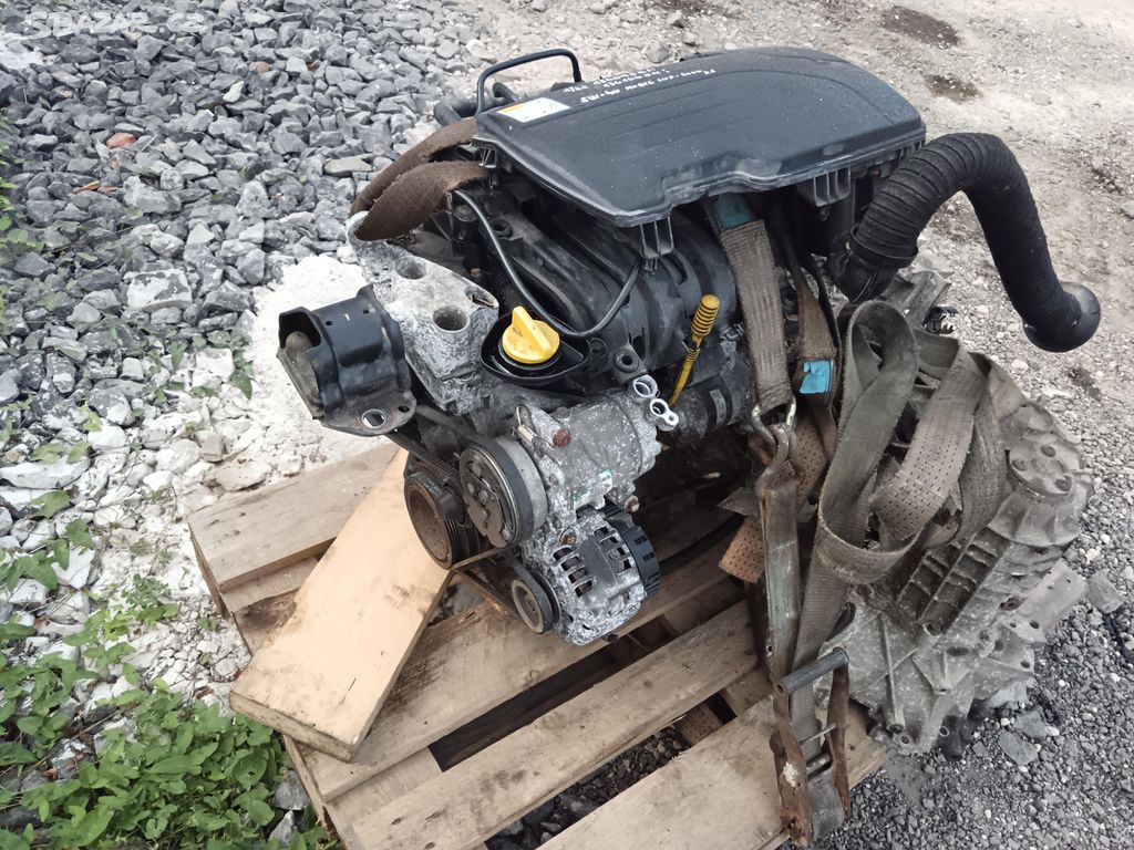 Motor Renault 1,5 Dci K9K729 Komplet