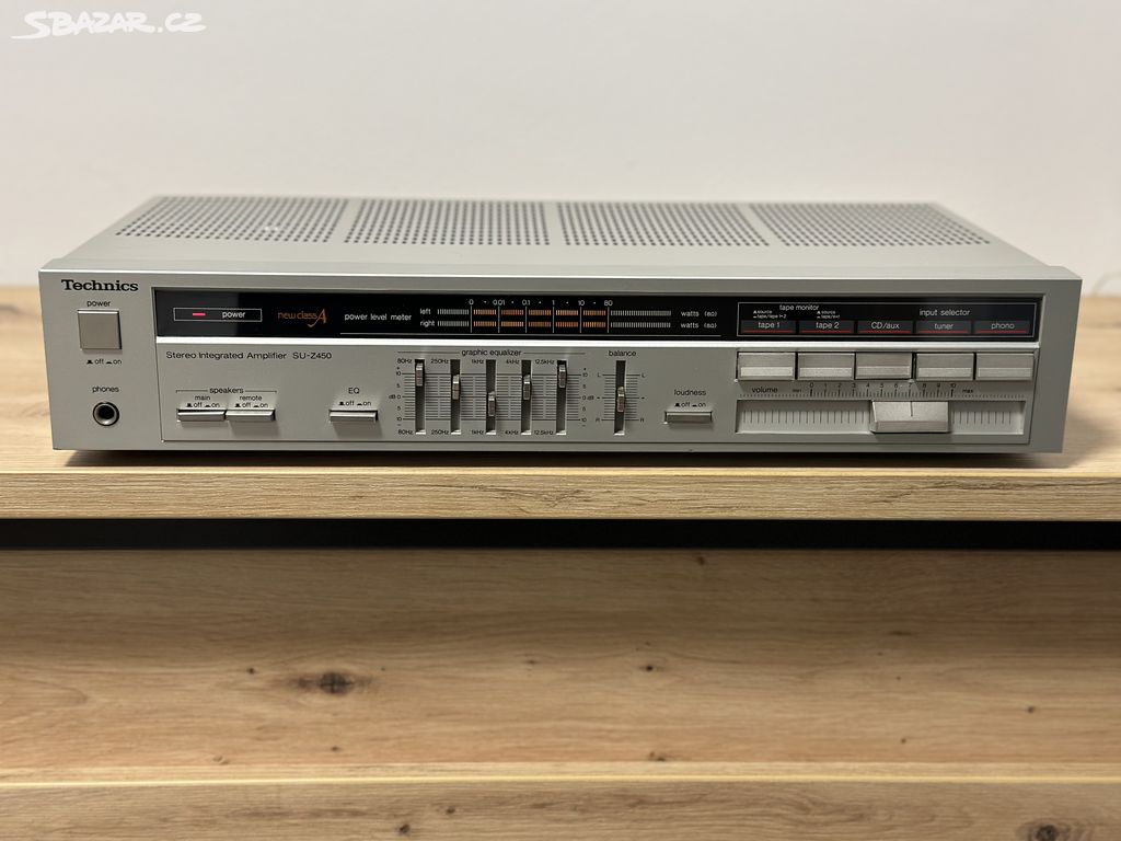 TECHNICS SU-Z450 VÝBORNÝ STEREO ZESILOVAČ 2 !