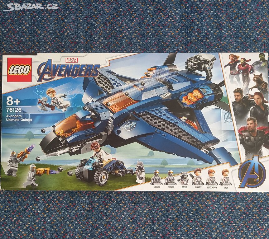 Lego Avengers 76126 - Avengers Ultimate Quinjet.