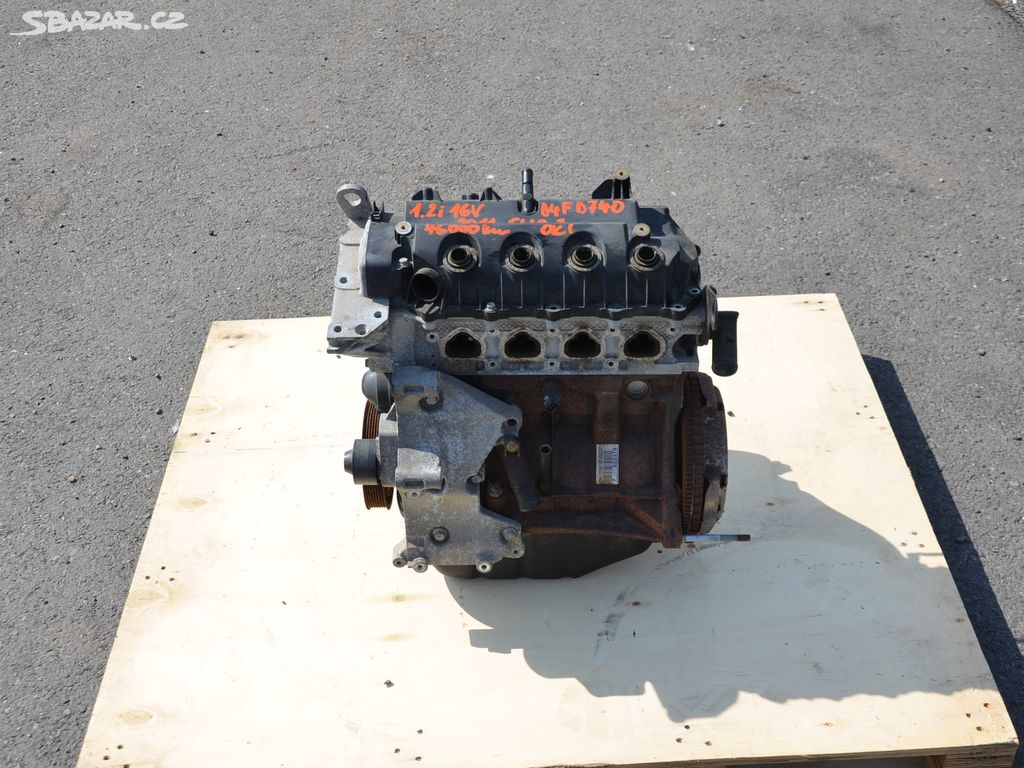 Renault - motor 1.2i 16V, 55kW, D4F D740, 46000km