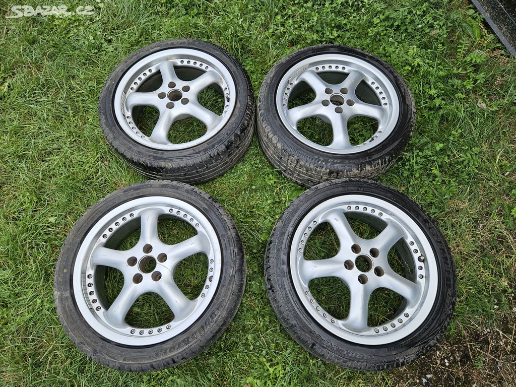 Alu kola 5x112 r17 pneu letní