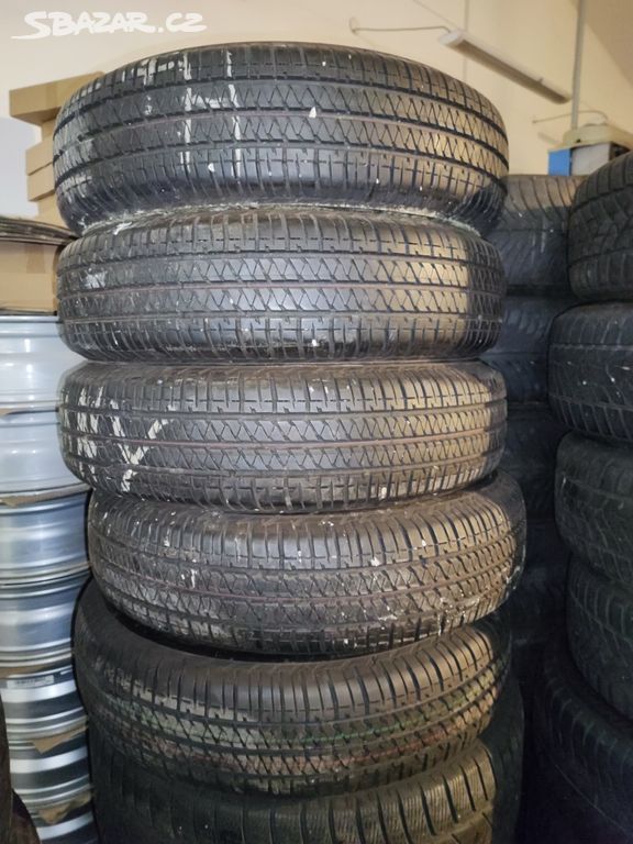 5x M+S pneu 195-80-15 R15 R Bridgestone pneumatiky