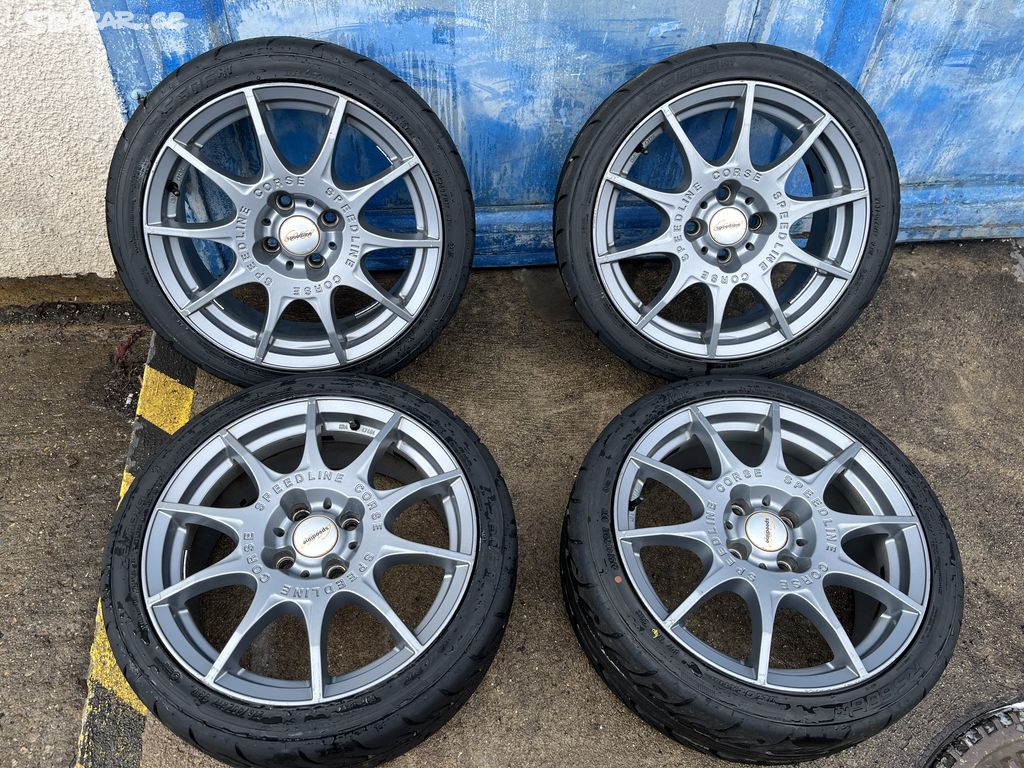 Disky Speedline Corse 7,5Jx17 ET40 4x108 +Zeknova