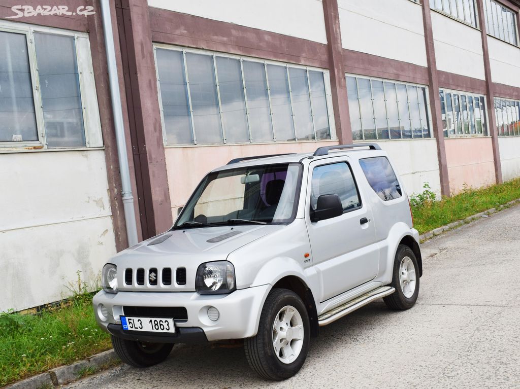 SUZUKI JIMNY 1.3 JLX LPG/TAŽNÉ/4X4/2005/PĚKNÝ STAV